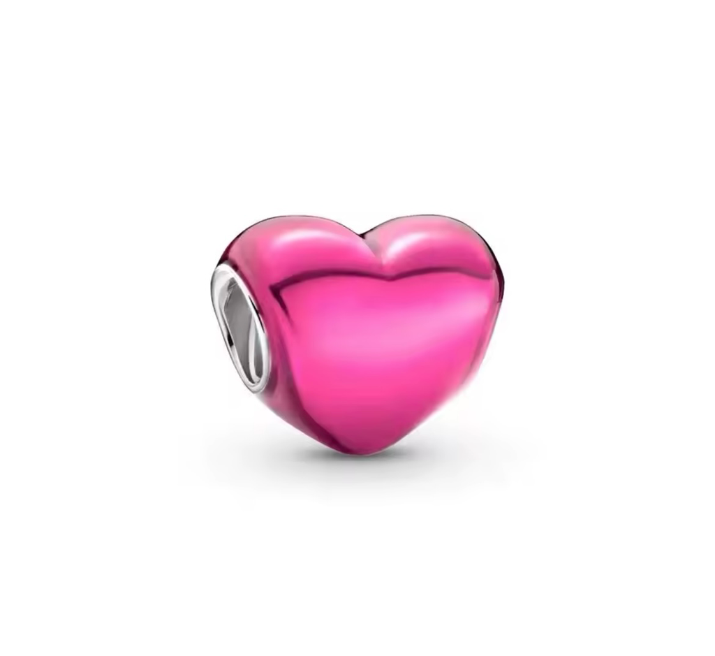 Charm Corazón Rosa