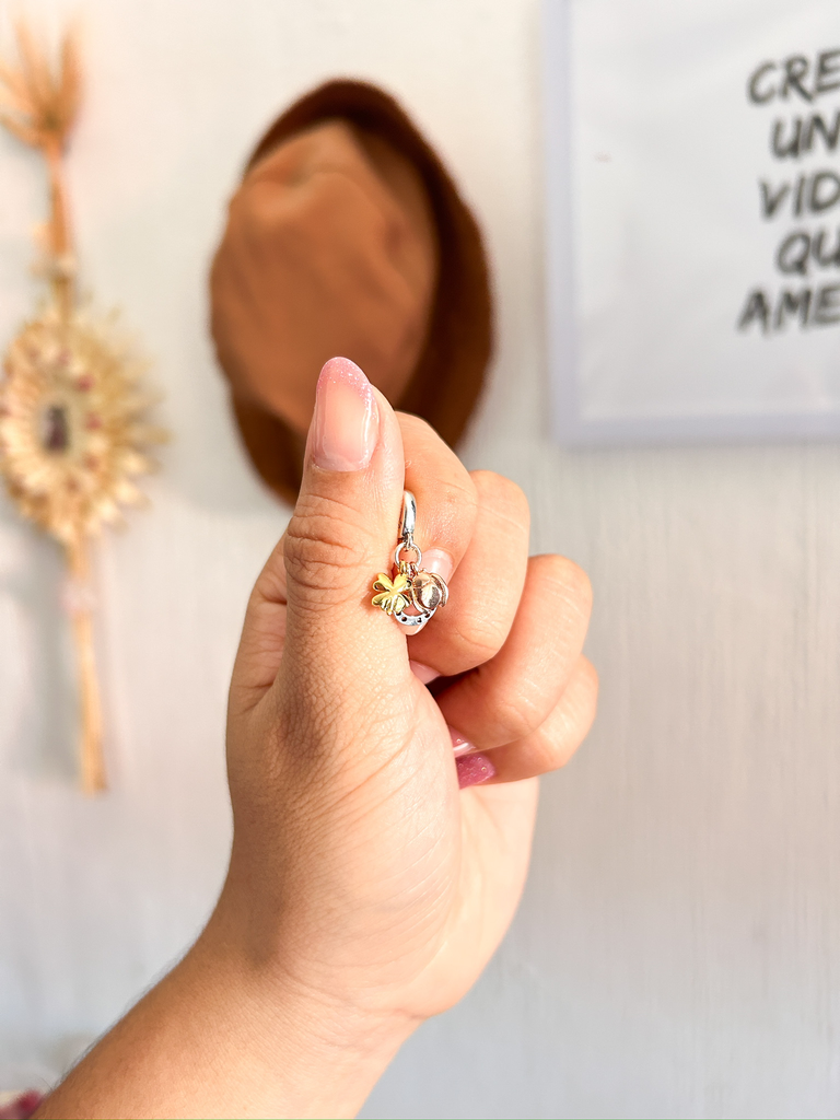 Charm Colgante Trébol Catirina